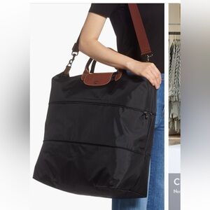 Longchamp expandable travel bag 21 inches